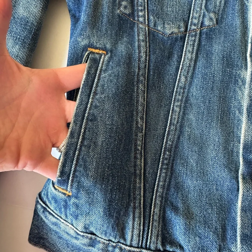 Ralph Lauren Polo Distressed Blue Denim Jacket - Picture 10 of 16